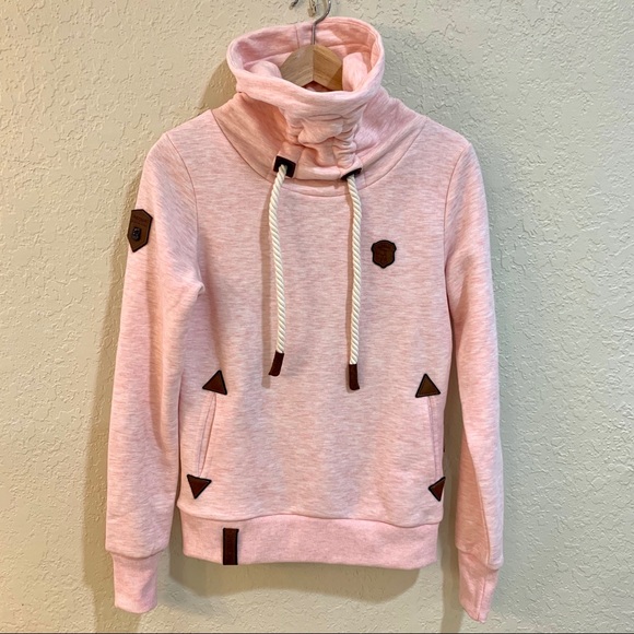 naketano hoodie pink